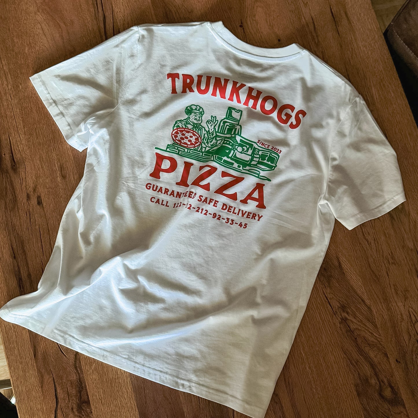"Trunkhogs Pizza" Shirt