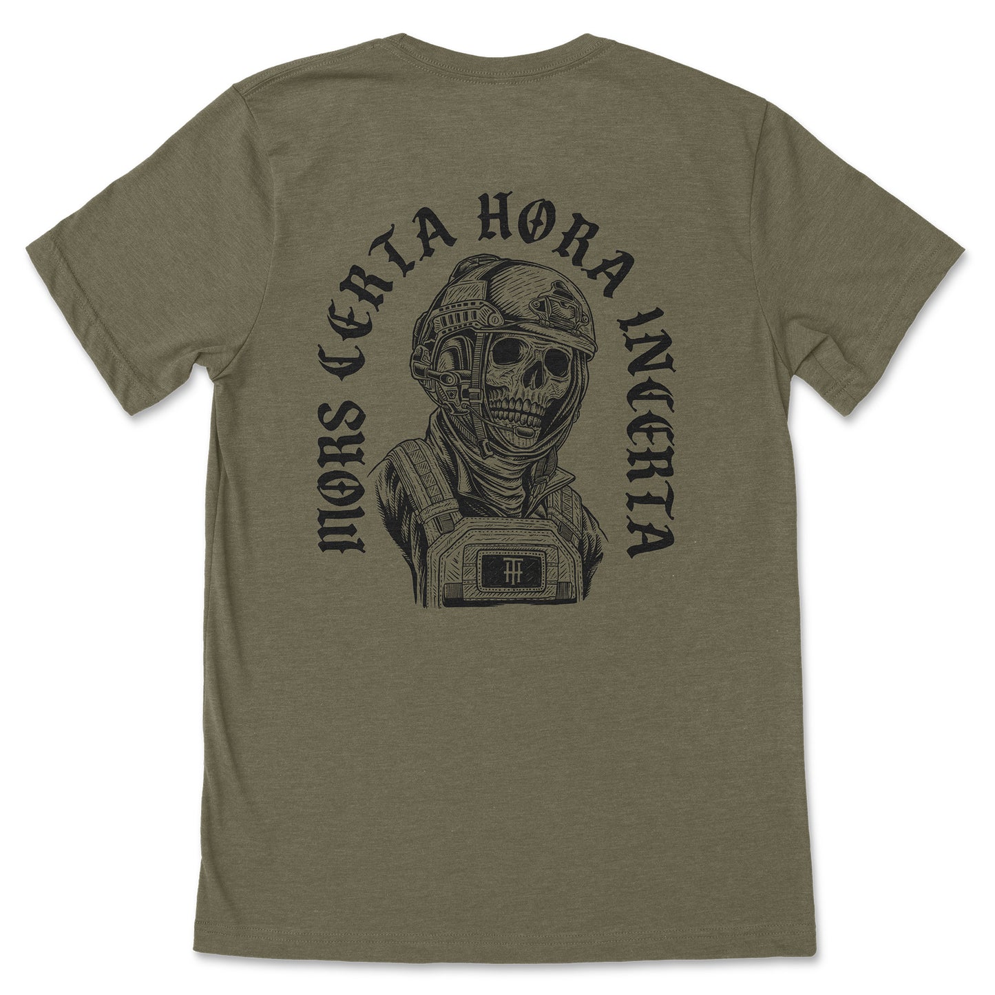 "Mors Certa" Body Fit Shirt