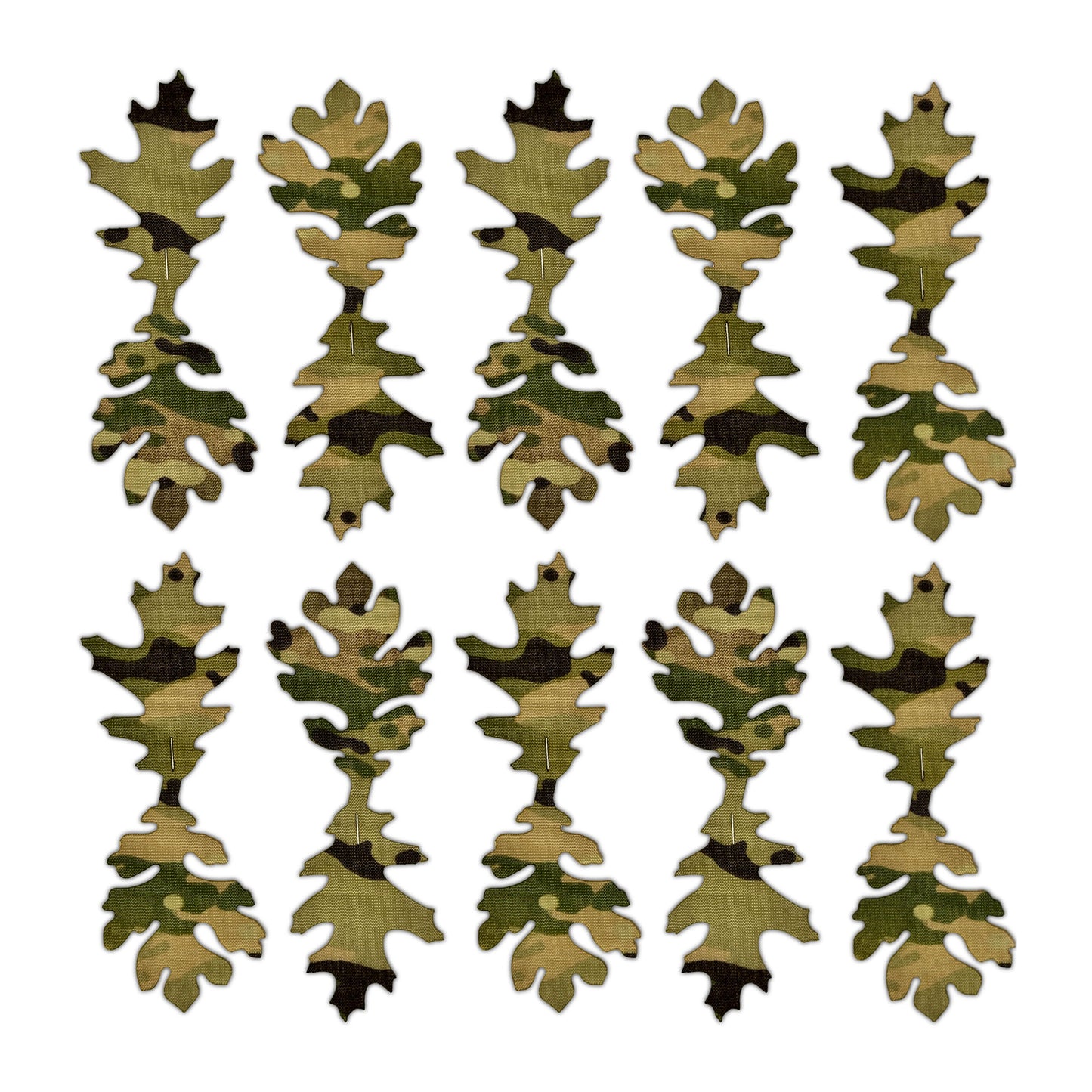 Scrim Leaves Medium Size 10er Pack