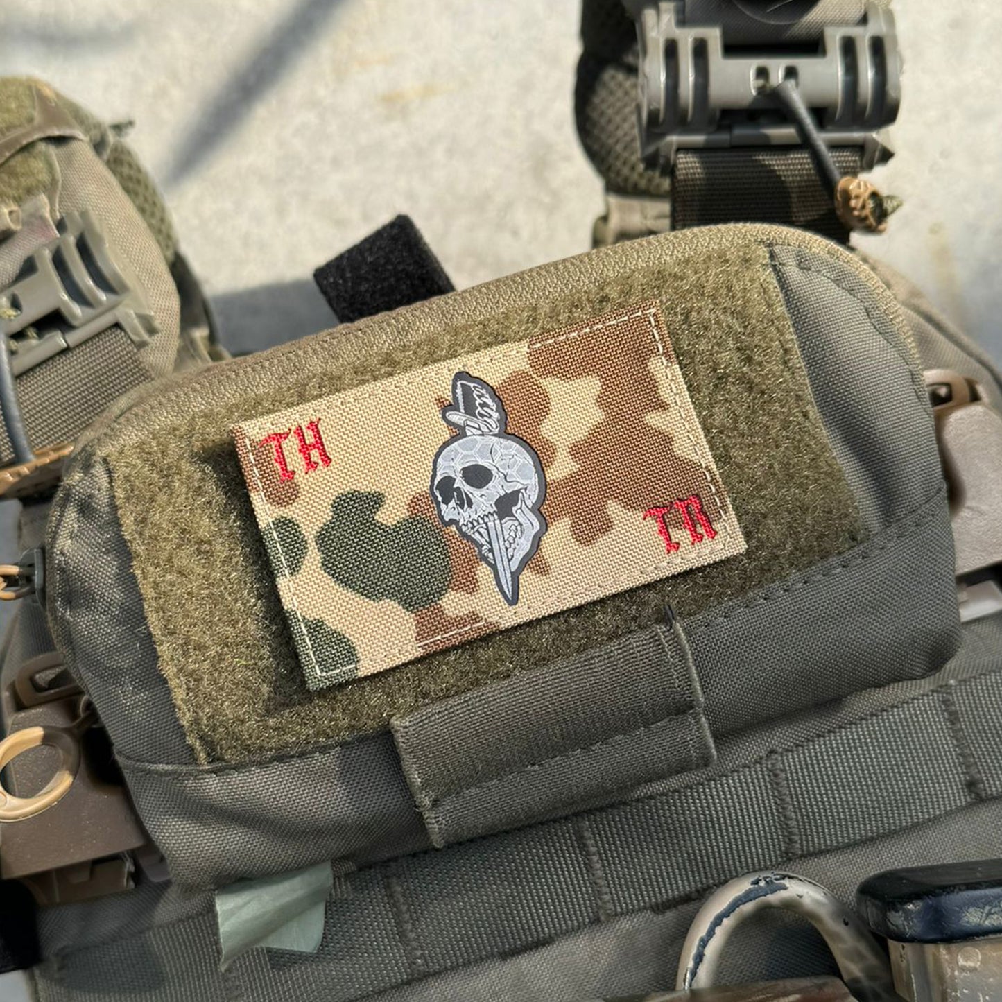 "Trunkhogs Raider Limited Strike" Lasercut Patch