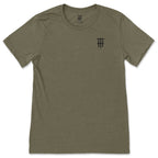 "Machinegun" Body Fit Shirt Olive