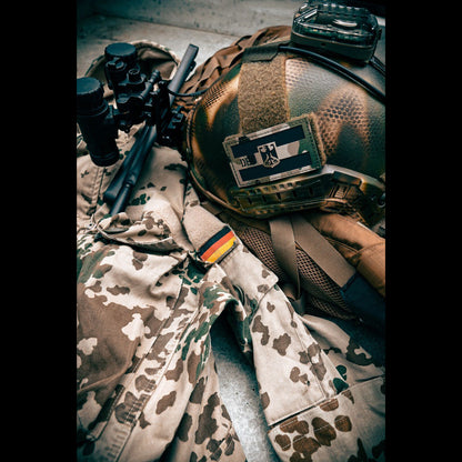 DEU - Flagge Lasercut Multicam