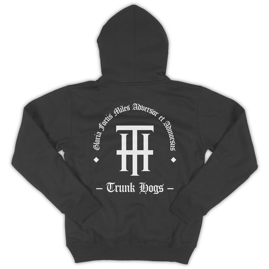 "Gloria Fortis" college hoodie