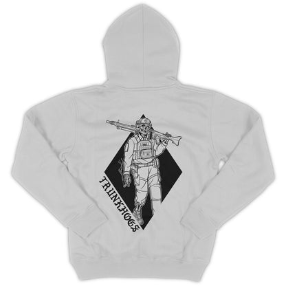 "Machinegun" College Hoodie