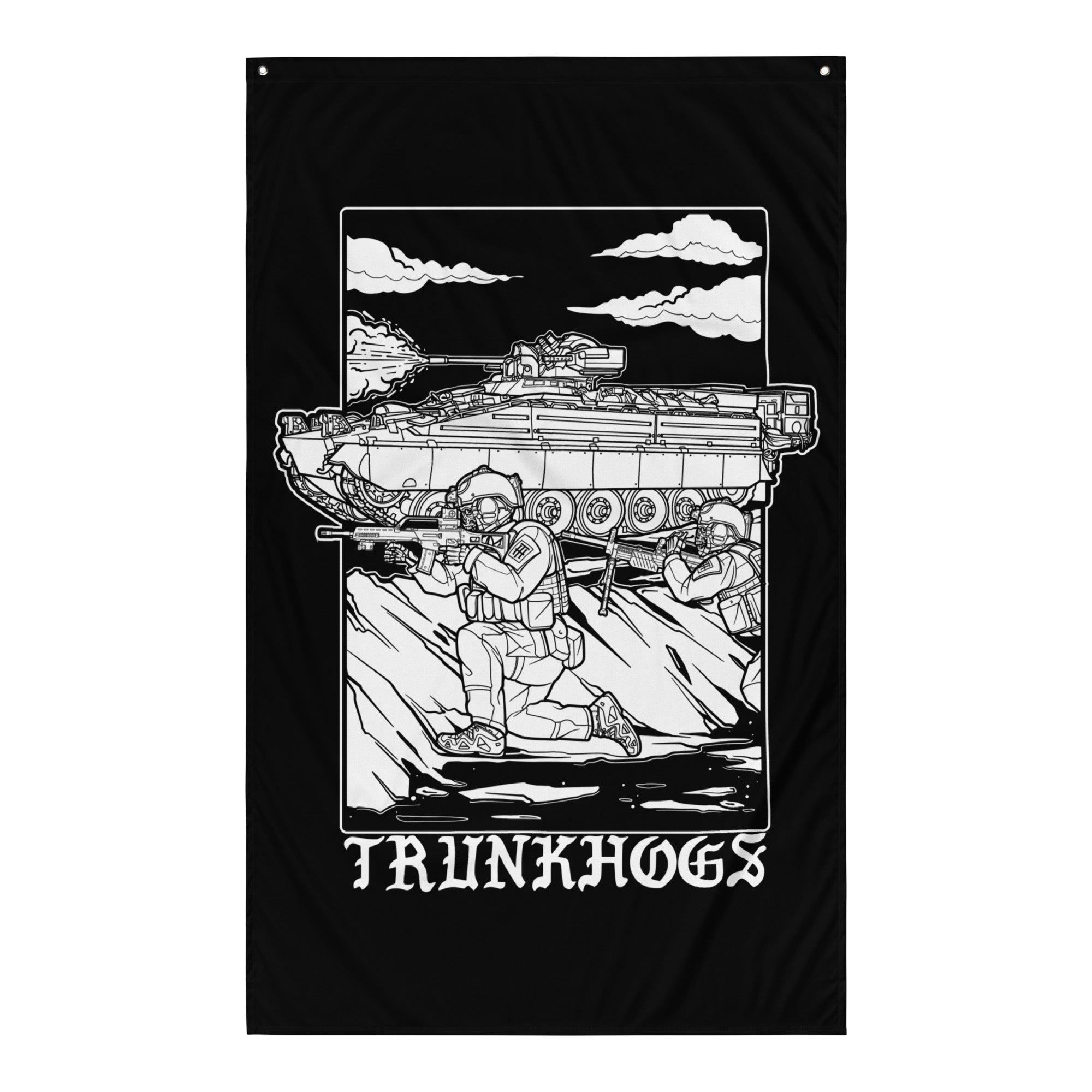 "Mothership" Wall Flag