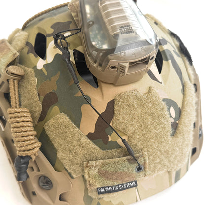 Helmet Strobe and Accessory Lanyard
