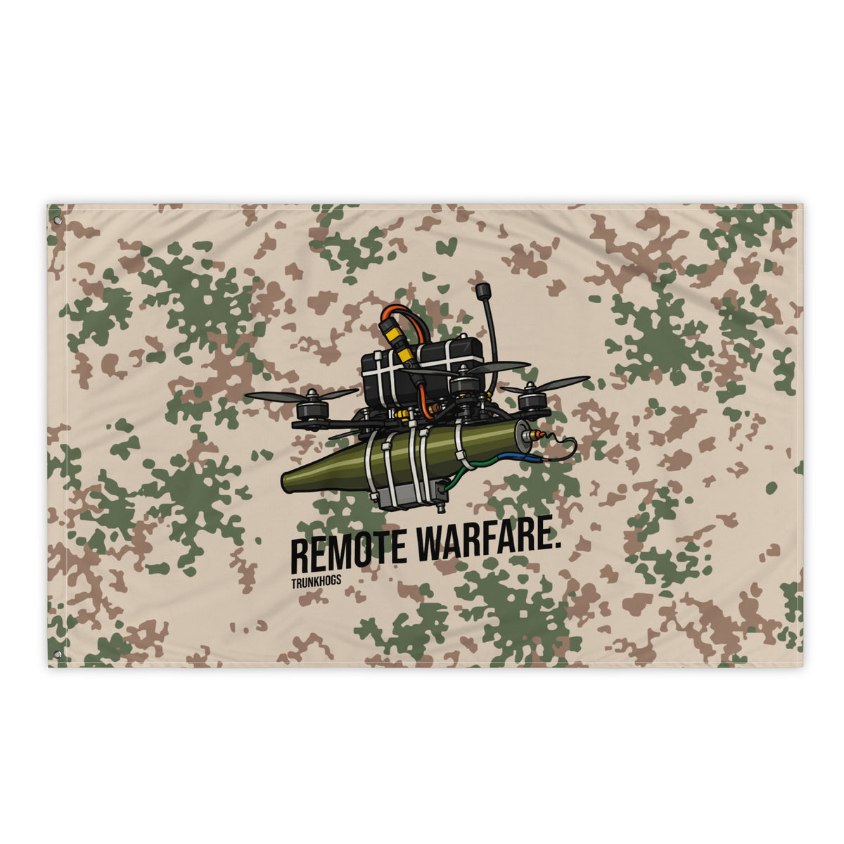 "Remote Warfare" Wall Flag