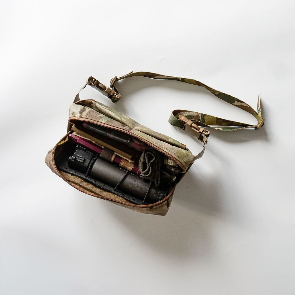 Specialist Utility Pack Hauptfach mit Klett-Innenfutter und Organizer-System in Multicam