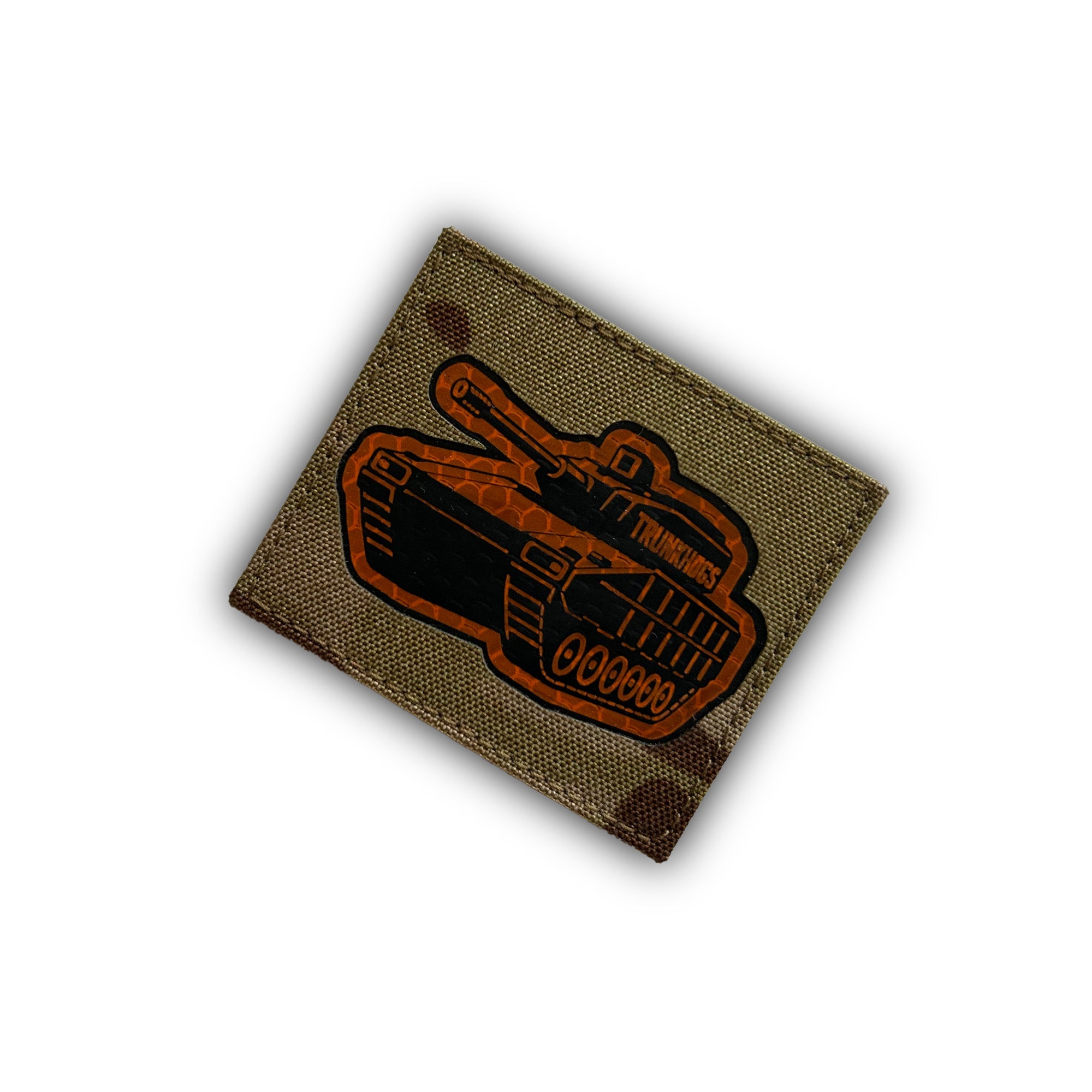 "Iron Hog" Lasercut Patch MC Arid