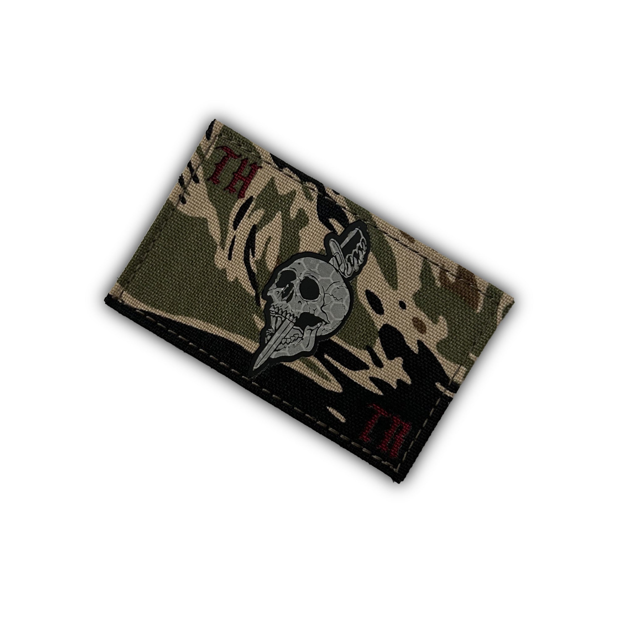 "Trunkhogs Raider" Lasercut Patch Tigerstripe